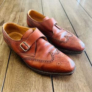 C&J for Brooks Brothers Peal & Co Single Monk (Very Rare) sz 10